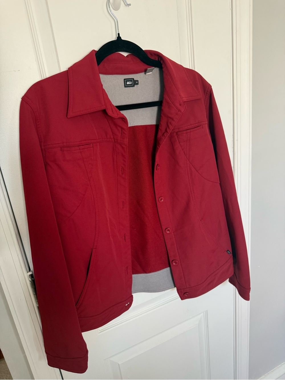 REI Red Button front Jacket